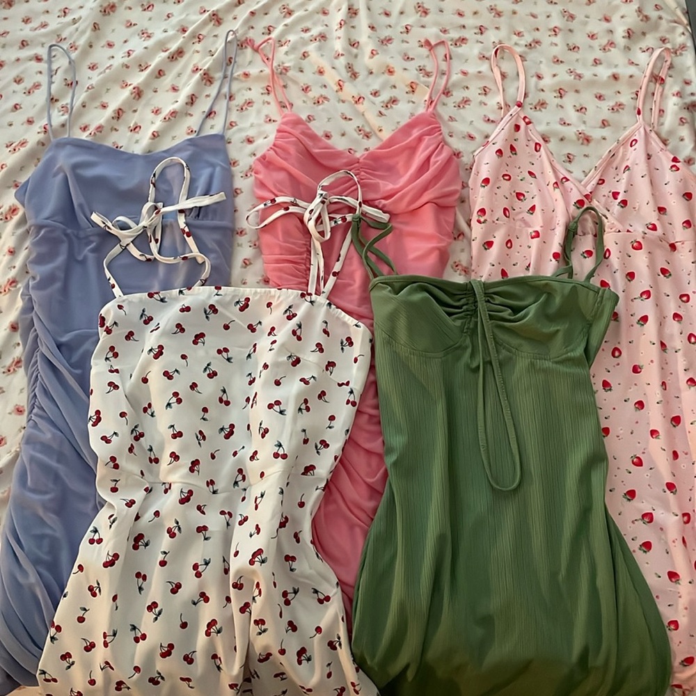 5 dress summer set 💐🌷